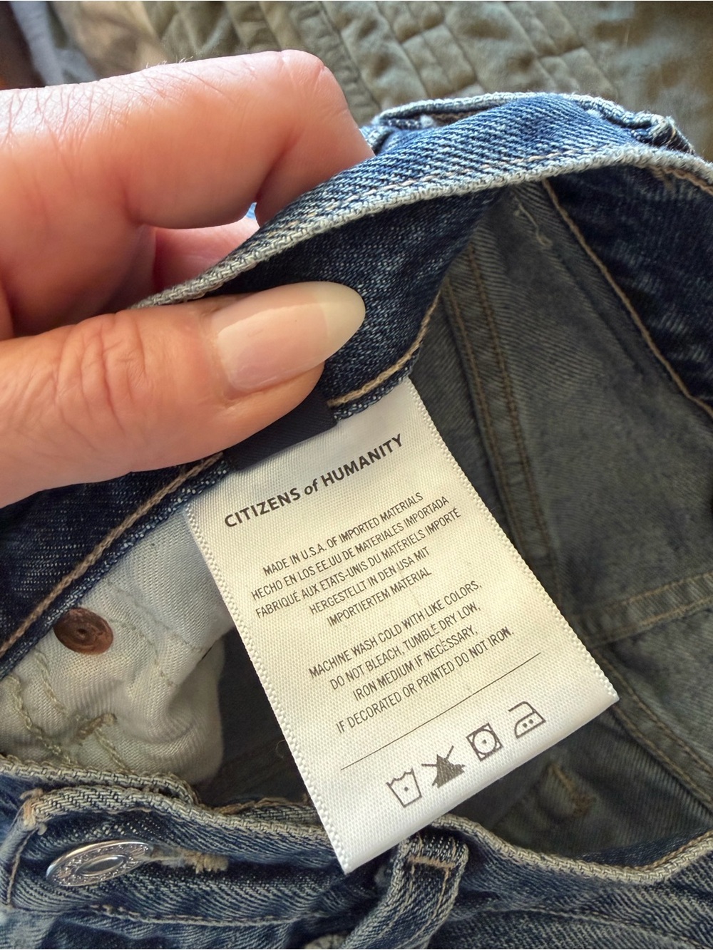 Citizens of Humanity Ayla Women's Jeans in Medium Blue - Picture 10 of 10